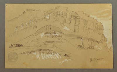 El Yemen Valley, Arabia: Rock Wall tekijältä Frederic Edwin Church