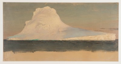 Kelluva jäävuori, labrador tekijältä Frederic Edwin Church