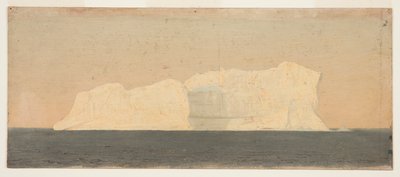 Kelluva jäävuori, labrador tekijältä Frederic Edwin Church