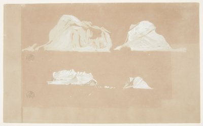 Kelluvat jäävuoret tekijältä Frederic Edwin Church