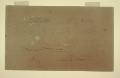 Kelluvat jäävuoret, 13. ja 14. heinäkuuta tekijältä Frederic Edwin Church