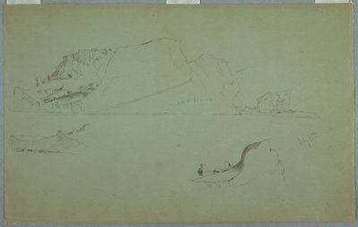 Kelluvat jäävuoret, 15. heinäkuuta 1859 tekijältä Frederic Edwin Church