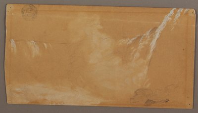 Suuri osa Horseshoe Fallsista Niagara-joen Kanadan puolelta katsottuna tekijältä Frederic Edwin Church