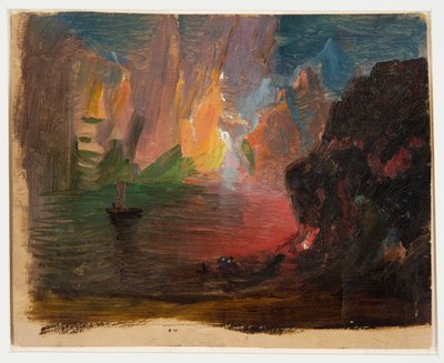 Jäävuori fantasia tekijältä Frederic Edwin Church