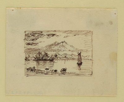 Kuvitteellinen maisema tekijältä Frederic Edwin Church