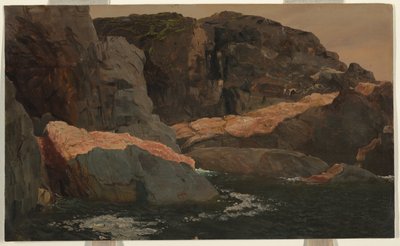 Labrador, Big Island, Battle Harbor tekijältä Frederic Edwin Church