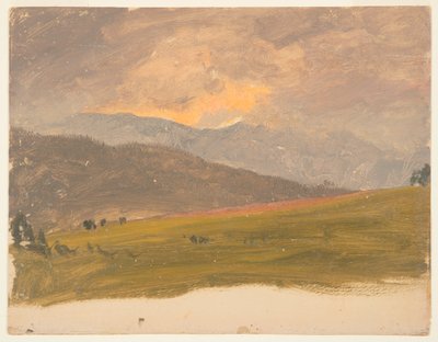 Maisema, Hudson Valley tekijältä Frederic Edwin Church