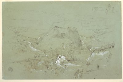 Maisema lähellä Guarandaa, Ecuador tekijältä Frederic Edwin Church