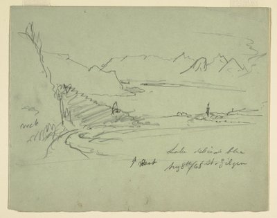 Maisema Itävallassa, 5. elokuuta 1868 tekijältä Frederic Edwin Church