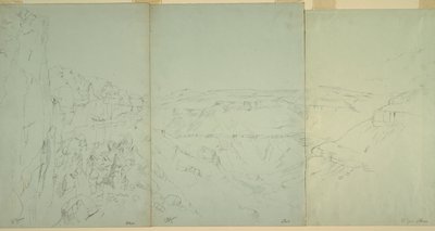 Maisema El Yemanissa tekijältä Frederic Edwin Church