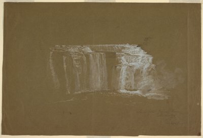 Lower Falls, Genesee River, Rochester, New York tekijältä Frederic Edwin Church