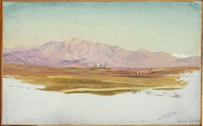 Mount Guinaro, Sabine Mountains, 1869 tekijältä Frederic Edwin Church