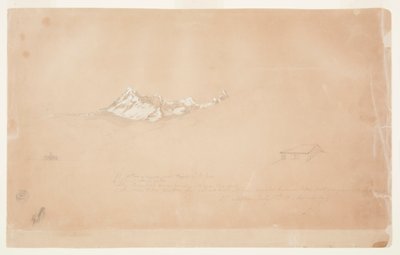 Mount Altar, Ecuador, sho tekijältä Frederic Edwin Church