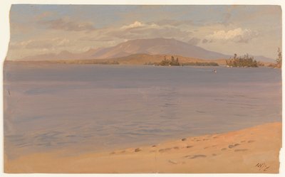 Mount Katahdin Lake Millinocketista tekijältä Frederic Edwin Church
