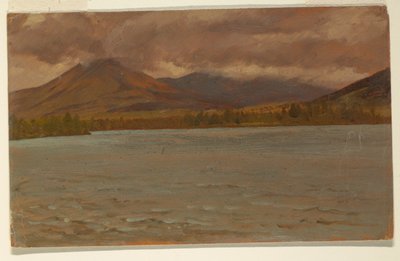 Katahdin-vuori Katahdin-järveltä tekijältä Frederic Edwin Church