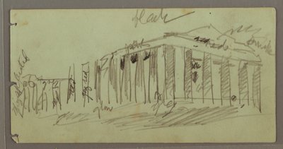 Parthenon valaistu yöllä, Ateena, Kreikka tekijältä Frederic Edwin Church