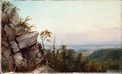 Kivet ja maisema tekijältä Frederic Edwin Church