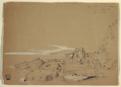 Rocky Coast, Grand Manan, Kanada tekijältä Frederic Edwin Church