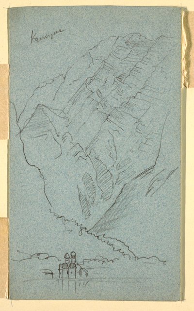 Königsseen ranta, B tekijältä Frederic Edwin Church