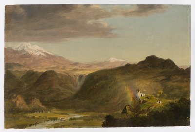 Etelä-Amerikan maisema tekijältä Frederic Edwin Church