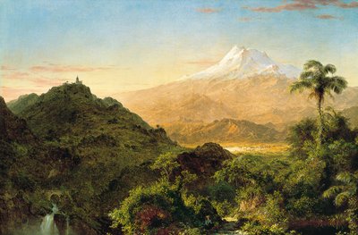 Etelä-Amerikan maisema tekijältä Frederic Edwin Church