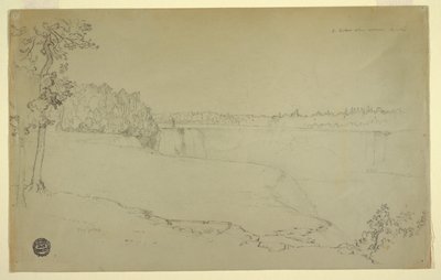 Opinnot. Niagaran putoukset. tekijältä Frederic Edwin Church