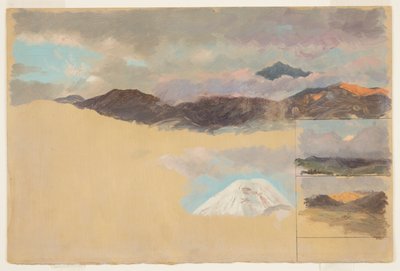 Tutkimukset Mount Chimborazosta, Ecuadorista tekijältä Frederic Edwin Church