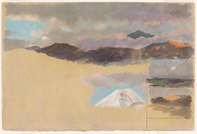 Chimborazon vuoren tutkimukset, Ecuador tekijältä Frederic Edwin Church
