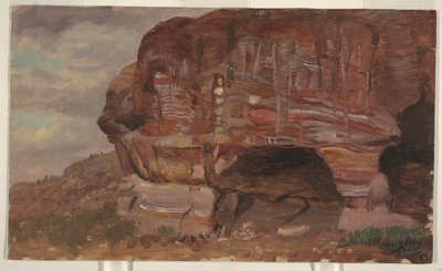 Zoomorfisen kallion tutkimus, Petra tekijältä Frederic Edwin Church