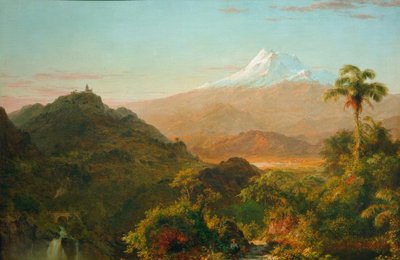 Etelä-Amerikan maisema tekijältä Frederic Edwin Church