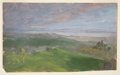 Summer View, Hudson Valley, New York tekijältä Frederic Edwin Church