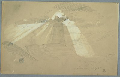 Aurinko paistaa pilvien läpi, Jamaika tekijältä Frederic Edwin Church