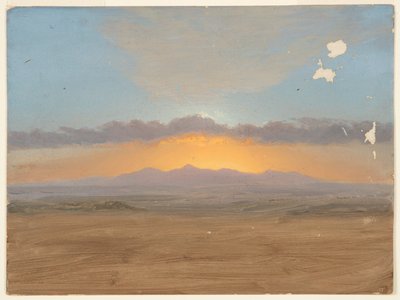 Auringonlasku tekijältä Frederic Edwin Church
