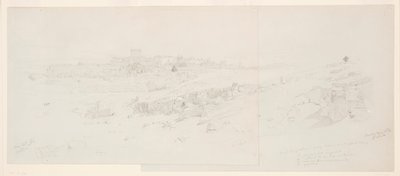 Temppelit aamulla, Baalbek tekijältä Frederic Edwin Church