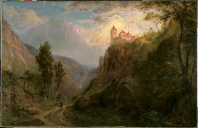 San Pedron luostari (Lumien Neitsyt Maria) tekijältä Frederic Edwin Church
