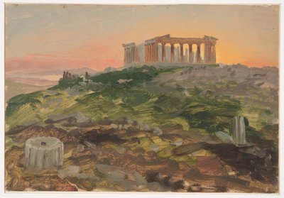 Parthenon kaakosta tekijältä Frederic Edwin Church