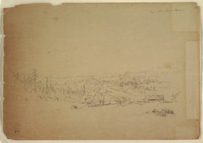 Näkymä Kanadan Grand Manan Islandilta merelle tekijältä Frederic Edwin Church