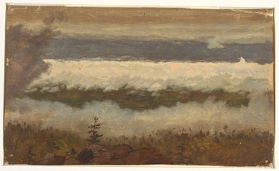 Näkymä pilviin Catskill-vuoren huipulta tekijältä Frederic Edwin Church
