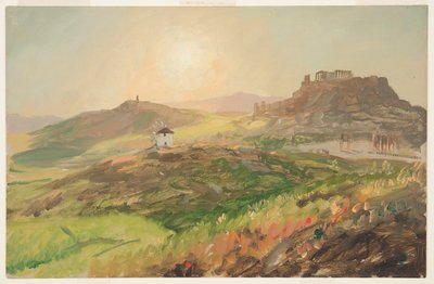 Näkymä Ateenan AkropolikselleNäkymä Ateenan Akropolikselle tekijältä Frederic Edwin Church