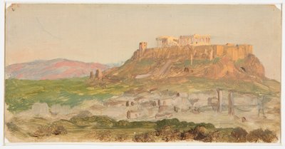 Näkymä Akropolikselle, auringonnousu tekijältä Frederic Edwin Church