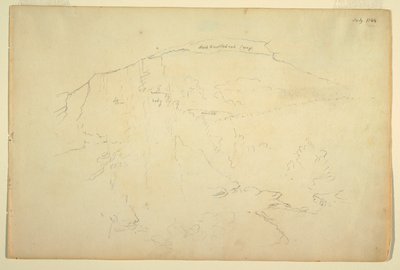 Metsäinen rinteessä Catskill-vuoret tekijältä Frederic Edwin Church