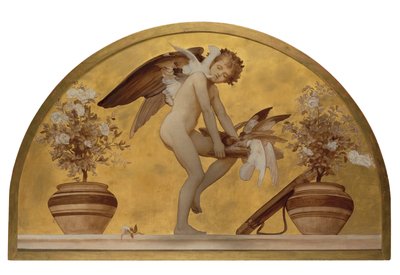 Cupido ja kyyhkyset tekijältä Frederic Leighton