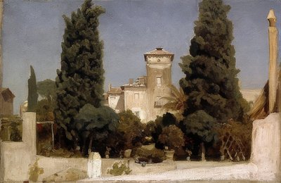Villa Malta, Rooma. 1860-luku tekijältä Frederic Leighton