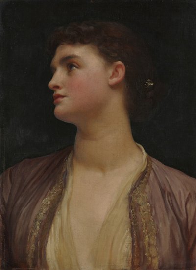 Lucia, mahdollisesti 1870-luvun lopulla. tekijältä Frederic Leighton