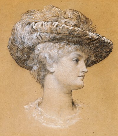 Dorothy Denen muotokuva, 1884 tekijältä Frederic Leighton