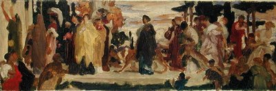 Tutkimus syrakusalaiselle morsiamelle (öljy kankaalle) tekijältä Frederic Leighton