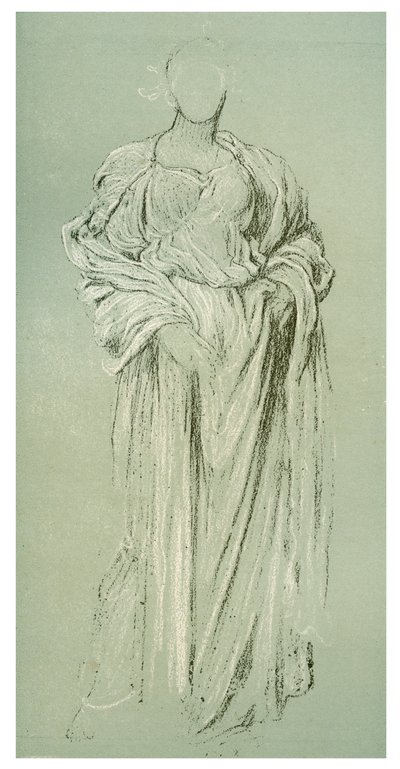 Tutkimus Daphnephoriasta, 1880-1882 tekijältä Frederic Leighton
