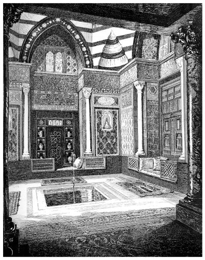 Arab Hall, 1880-1882 tekijältä Frederic Leighton