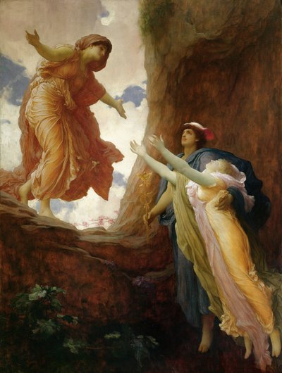 Persefonen paluu, n. 1891 (öljy kankaalle) tekijältä Frederic Leighton
