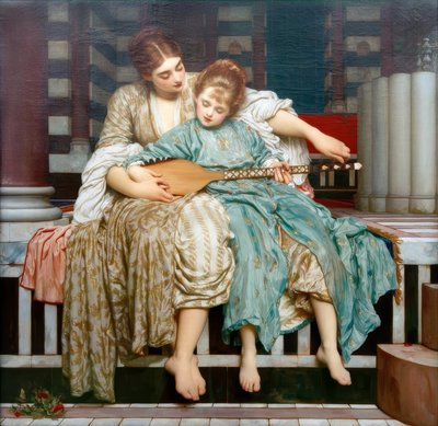 Musiikkitunnit tekijältä Frederic Lord Leighton